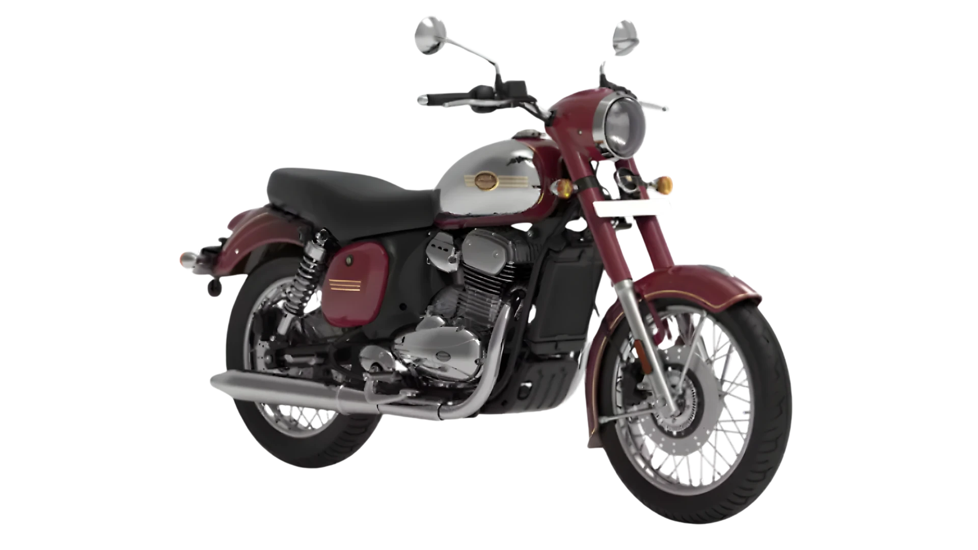 DABS Maroon Motorcycle